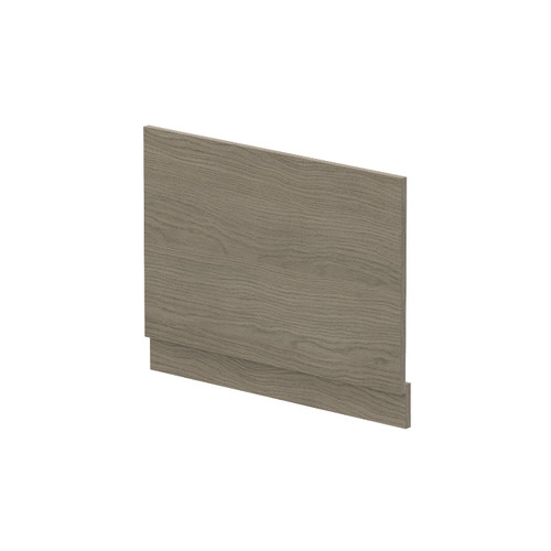 Nuie Solace Oak Woodgrain MFC 750mm End Bath Panel with Plinth - MPD2512 Right Hand View