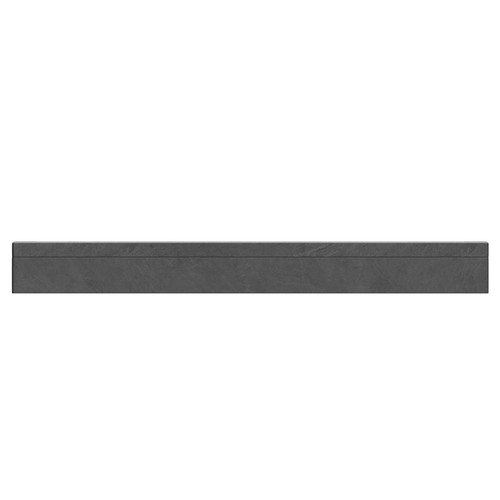 Pearlstone Slate 1300mm x 800mm x 40mm Rectangular Shower Tray and Plinth View from the Front