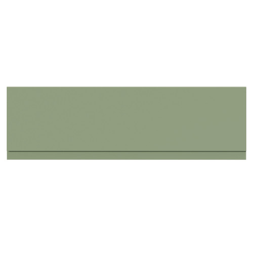 Napoli Olive Green MDF 1800mm Front Bath Panel with Plinth Front View Napoli Olive Green MDF 1800mm Front Bath Panel with Plinth Front View