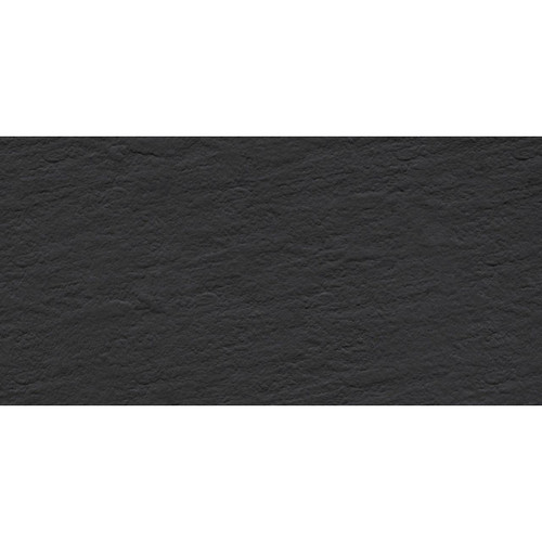 RAK Lounge Black Rustic 30cm x 60cm Porcelain Wall and Floor Tile - A09GLOUN-057.U2R