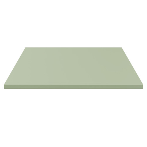 Napoli Olive Green 600mm Worktop Side on View