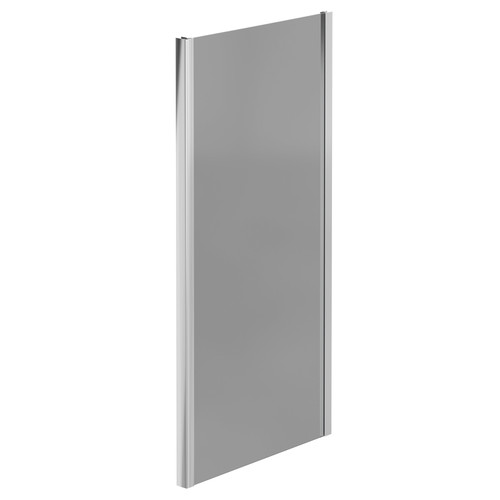 Series 9 Chrome 900mm Tinted Glass Shower Enclosure Side Panel Left Hand View