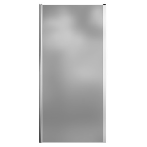 Series 9 Chrome 900mm Tinted Glass Shower Enclosure Side Panel Front View