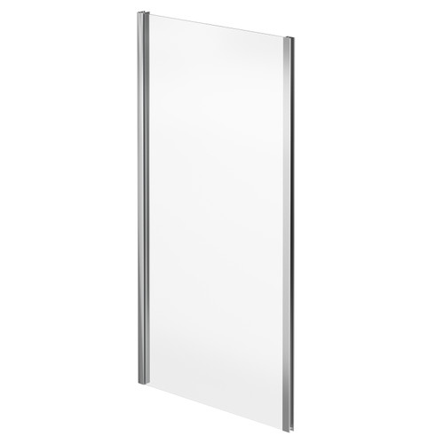 Series 6 Chrome 1000mm Shower Enclosure Side Panel Right Hand View
