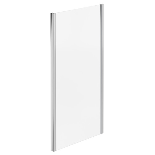 Series 8 Chrome 1000mm Shower Enclosure Side Panel Left Hand View