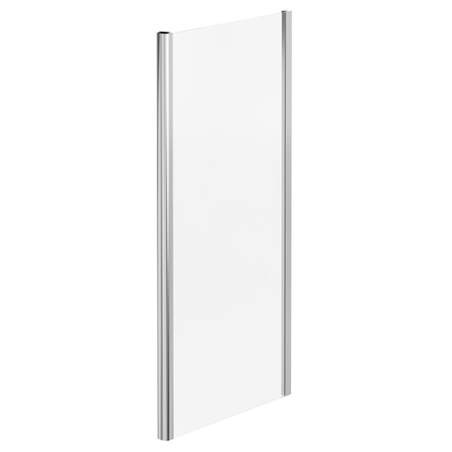 Series 8 Plus Chrome 900mm Shower Enclosure Side Panel Left  Hand View