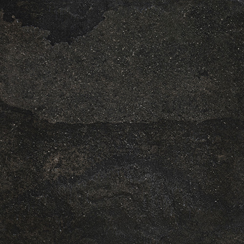 RAK Lapitec Stone Black Matt 60cm x 60cm Porcelain Wall and Floor Tile - A06GLPSE-BLK.M6X0R - Product View