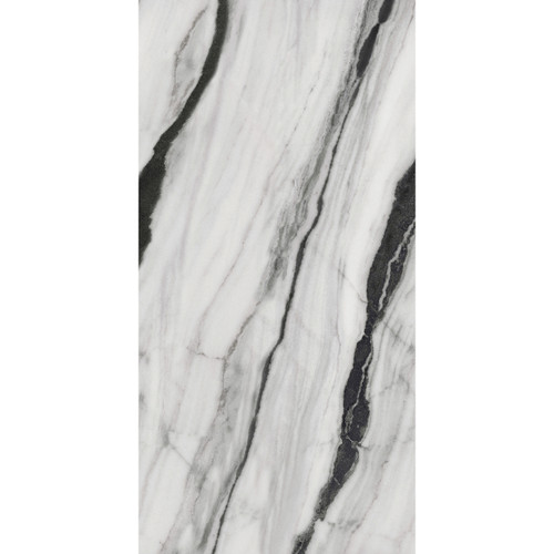 RAK Panda White Full Lappato 120cm x 240cm Porcelain Wall and Floor Tile - AGB46PDMBWHEZHSC3P - Product View Showing Variance