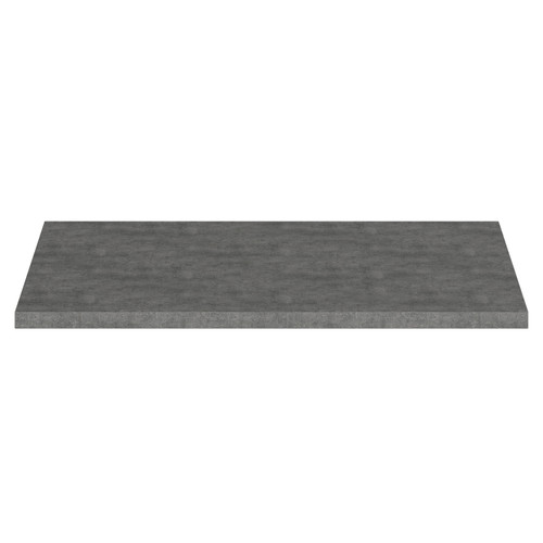 Metex Steel  600mm x 460mm x 20mm Laminate Worktop Front View