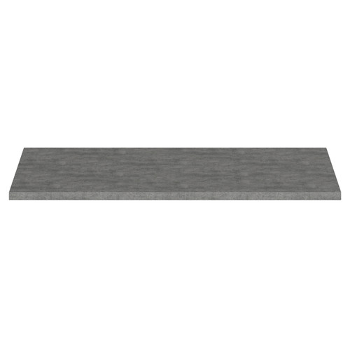 Metex Steel 800mm x 460mm x 20mm Laminate Worktop Front View