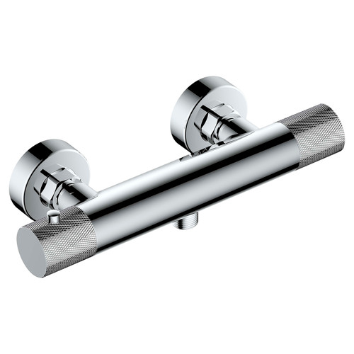 RAK Amalfi Chrome Wall Mounted Exposed Thermostatic Bar Valve - RAKAMA3303C