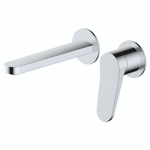 RAK Petit Round Chrome Wall Mounted Basin Mixer Tap - RAKPER3007C