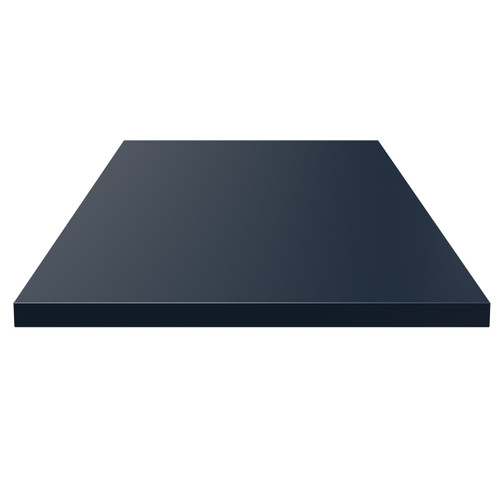 Napoli Deep Blue 1200mm Worktop Side View