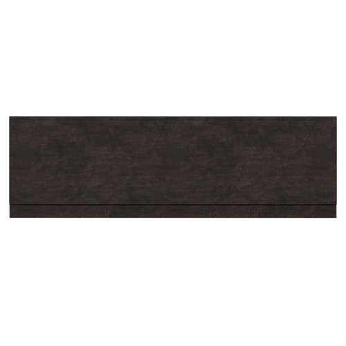 Montego Metallic Slate MDF 1800mm Front Bath Panel with Plinth View from Front