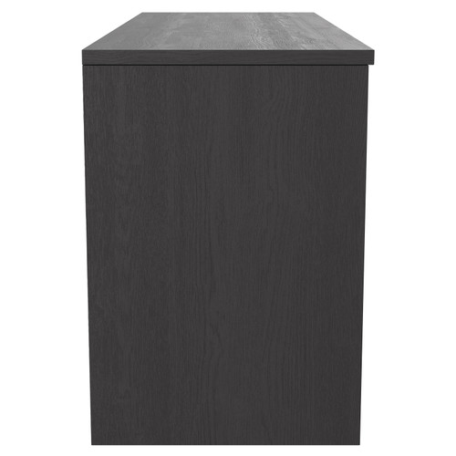Montego Graphite Grey 1200mm Wall Mounted Vanity Unit for Countertop Basins with 4 Drawers Side View