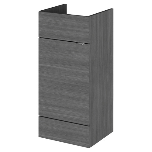 Hudson Reed Fusion Anthracite Woodgrain 400mm Vanity Unit - OFF504 Main Image