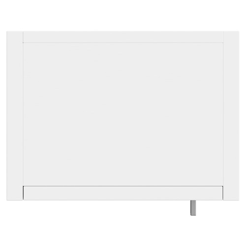 Horizon White Ash 350mm x 1433mm Wall Mounted Tall Storage Unit with Single Door Top View