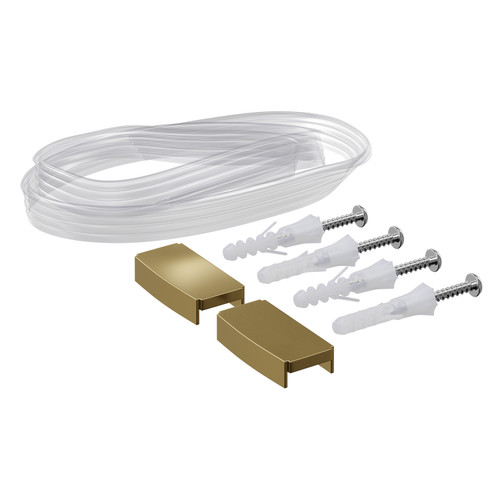 Colore 8mm Brushed Brass 1950mm Wall Channel Main Image