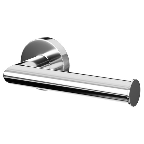 Orbit Polished Chrome Wall Mounted Toilet Roll Holder Right Hand View