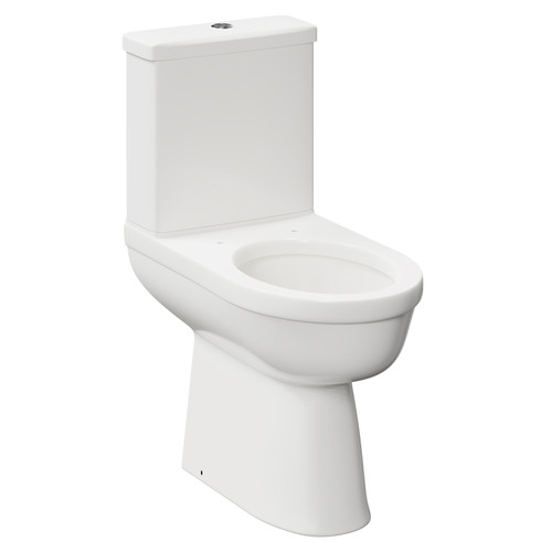 Ideal Comfort Height Close Coupled Toilet Pan and Cistern with Fittings Left Hand View