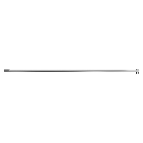 Pacco 8mm/10mm Polished Chrome Flat Support Bar Side on View