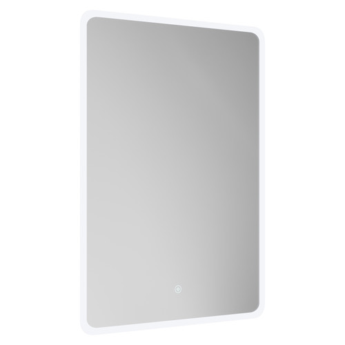Pinehurst 500mm x 700mm Illuminated Dimmable LED Mirror with Demister and Touch Sensor Left Hand View