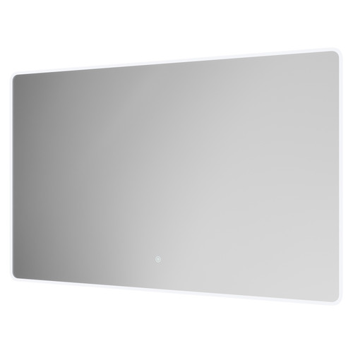 Boston 1200mm x 700mm Illuminated Dimmable LED Mirror with Demister and Touch Sensor and Shaver Socket Right Hand View