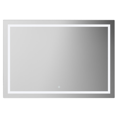Hazeltine 1000mm x 700mm Illuminated Dimmable LED Mirror with Touch Sensor Front View