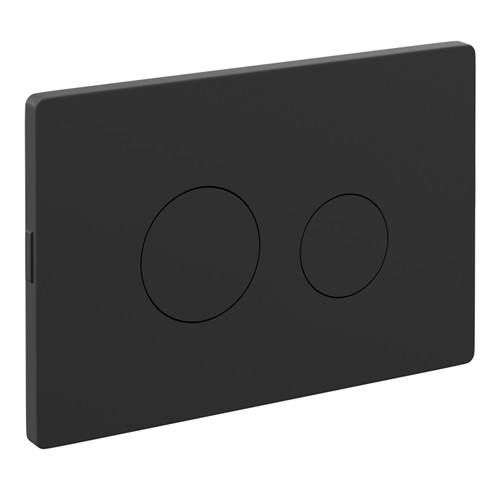 Alford 1200mm Steel Straight Single Ended Bathroom Suite including Matt Black Flush Plate Back to Wall Toilet and Graphite Grey Vanity Unit with Countertop Basin Flush Plate