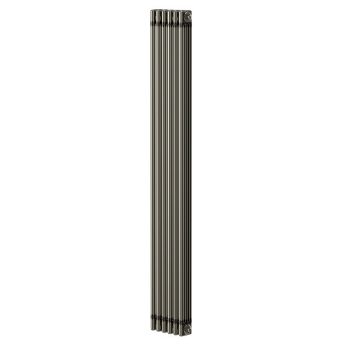 Colosseum Raw Metal 1800mm x 287mm Triple Panel Radiator Right Hand View