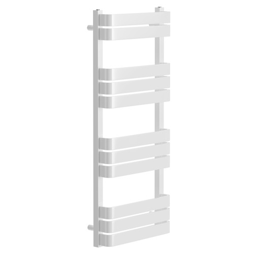 Darby White 1200mm x 500mm Heated Towel Rail Left Hand View