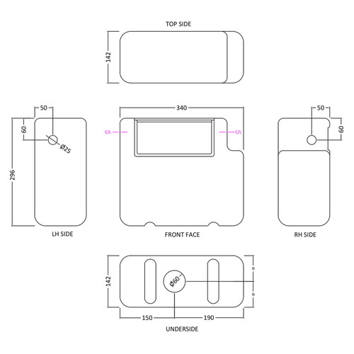 Dimensions