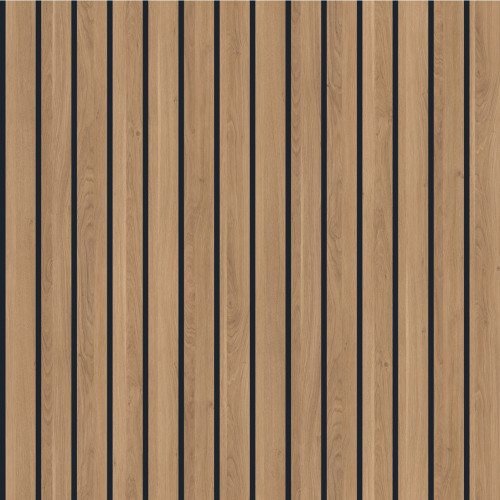 Multipanel Naturepanel Brown Cuneo Oak 2400mm x 598mm Hydro-Lock Tongue & Groove Bathroom Wall Panel Square Swatch View
