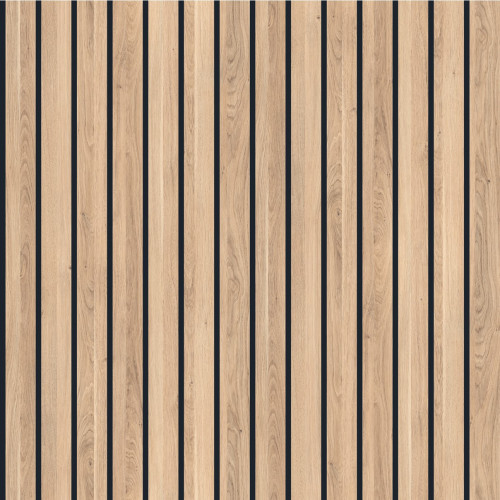 Multipanel Naturepanel Bleached Cuneo Oak 2400mm x 598mm Hydro-Lock Tongue & Groove Bathroom Wall Panel Square Swatch View