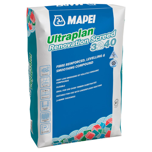 Mapei Ultraplan Renovation Screed 25kg Self Levelling Compound