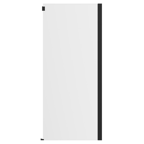 Series 10 Colore Matt Black 900mm Shower Enclosure Side Panel Front View