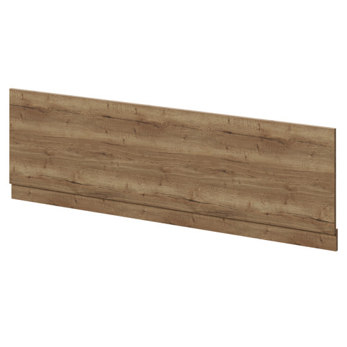 Napoli Tobacco Oak MFC 1800mm Front Bath Panel with Plinth Right Hand View Napoli Tobacco Oak MFC 1800mm Front Bath Panel with Plinth Right Hand View
