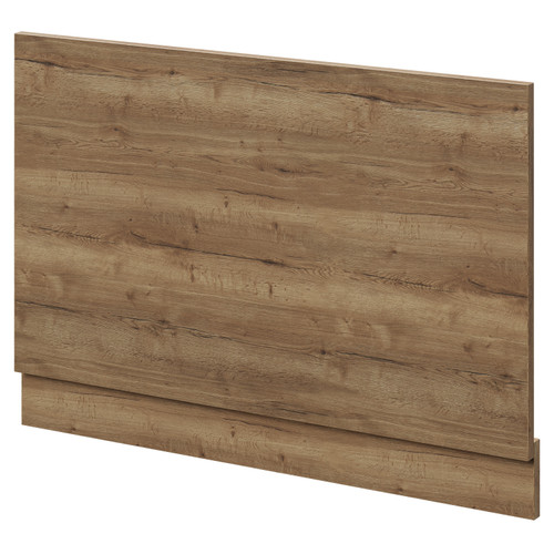 Napoli Tobacco Oak MFC 800mm End Bath Panel with Plinth Right Hand View Napoli Tobacco Oak MFC 800mm End Bath Panel with Plinth Right Hand View