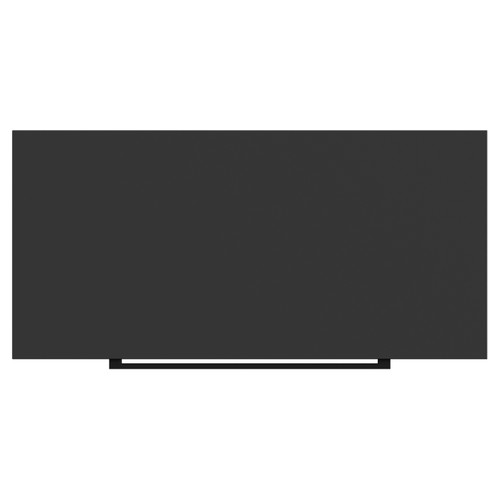 Napoli 390 Matt Black 800mm Wall Mounted Vanity Unit for Countertop Basins with 2 Drawers and Matt Black Handles View from Top