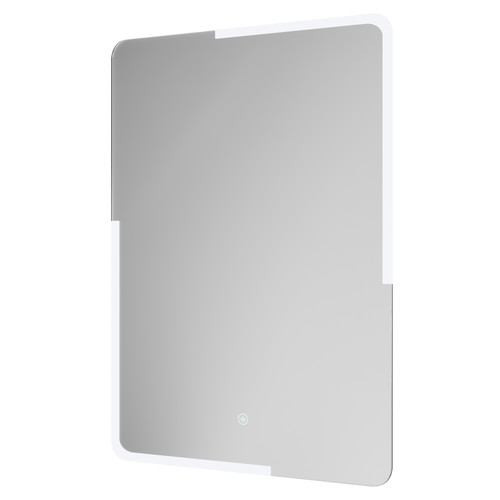 Houston 600mm x 800mm Illuminated Dimmable LED Mirror with Demister and Touch Sensor Right Hand View