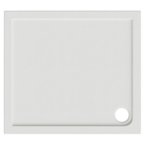 Pearlstone Slip Resistant 1000mm x 900mm x 40mm Rectangular Shower Tray View from Top