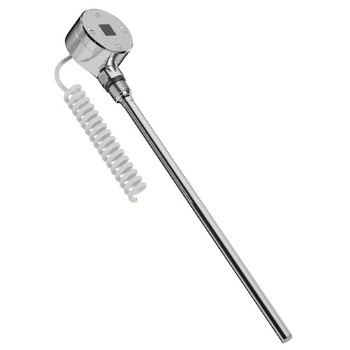 Dias Chrome 300 Watt Digital Electric Heating Element Left Hand View