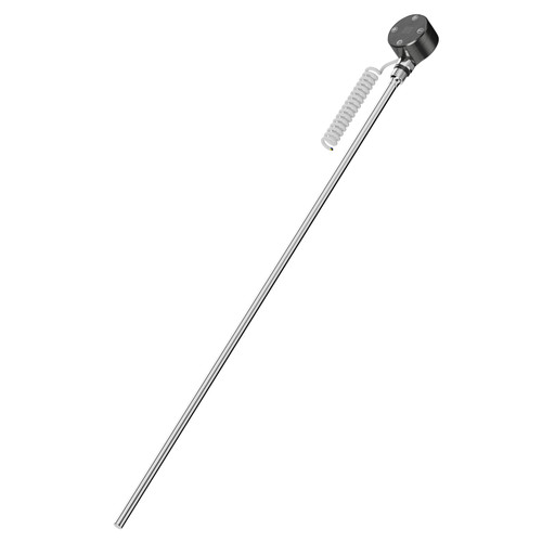 Dias Colore Gunmetal Grey 800 Watt Digital Electric Heating Element Right Hand View