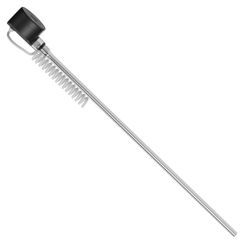 Dias Colore Matt Black 600 Watt Digital Electric Heating Element Side View