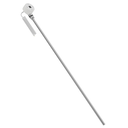 Dias White 1000 Watt Digital Electric Heating Element Left Hand View