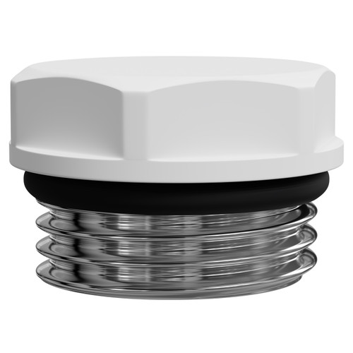 Dias White Blanking Plug Left Hand View