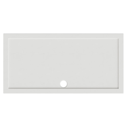 Pearlstone Slip Resistant 1800mm x 900mm x 40mm Rectangular Shower Tray View from Top