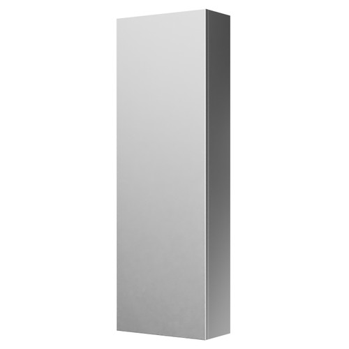 Caston 300mm x 900mm Stainless Steel Mirrored Tall Cabinet Right Hand View