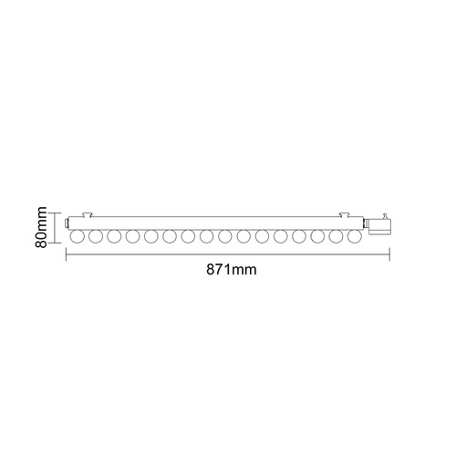 Sinclair Anthracite 600mm x 795mm Horizontal Digital Thermostatic Single Panel Electric Radiator Dimensions