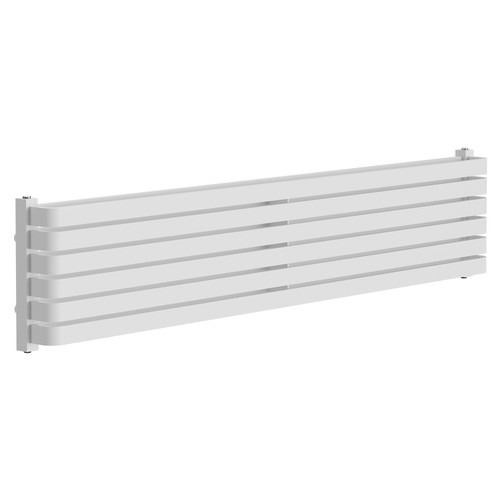 Empire White 340mm x 1600mm Horizontal Double Panel Radiator Left Hand Side View